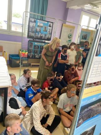 Intervention à l'école Ferry Rouvroy 2025